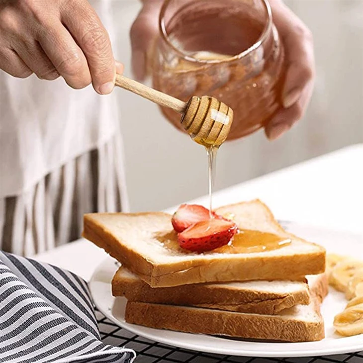 Wooden Honey Dippers
